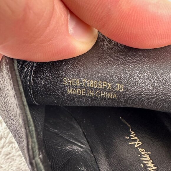 3.1 Phillip Lim Alexa Leather Ankle Booties Black US 5 - Picture 2 of 11